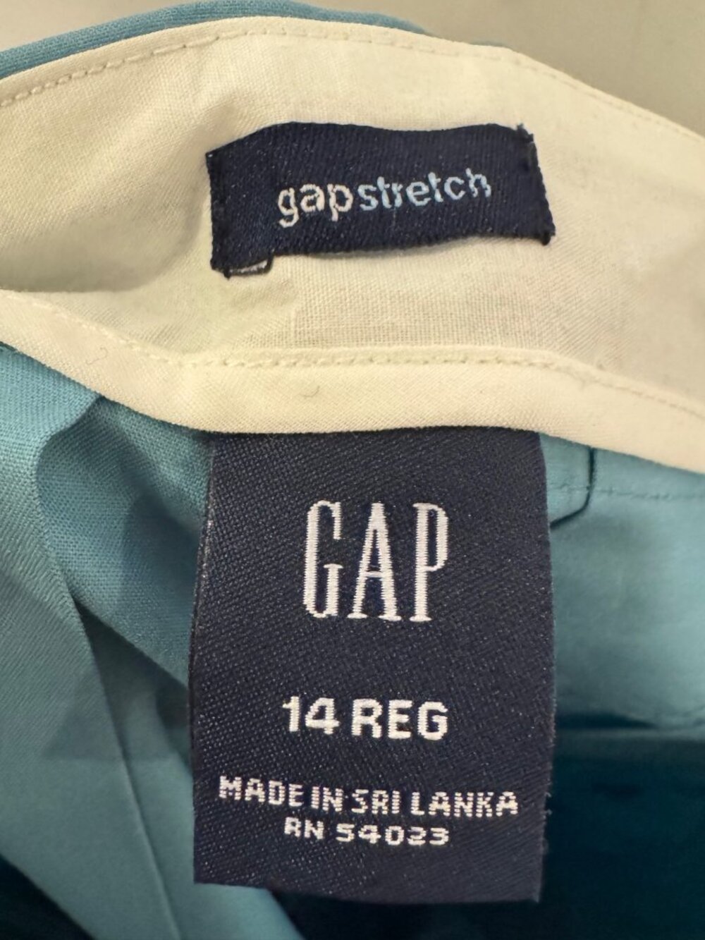 Gap Womens Blue Pleated Skirt Size 14 Regular With Tags - Picture 3 of 7